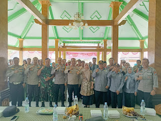 Bahaya Judi Online, Polres Mojokerto Kota Sosialisasi Forum Jumat Curhat