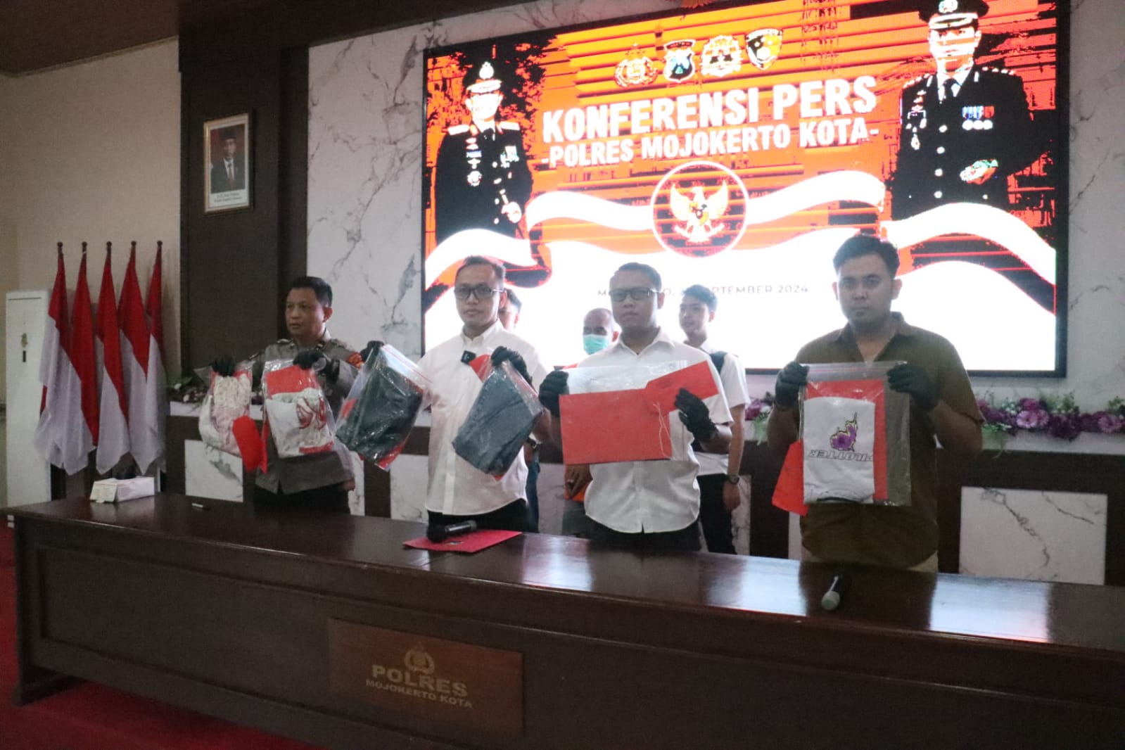 Tak Sampai 24 Jam, Satreskrim Polres Mojokerto Kota Berhasil Ungkap Pelaku Pencabulan Anak