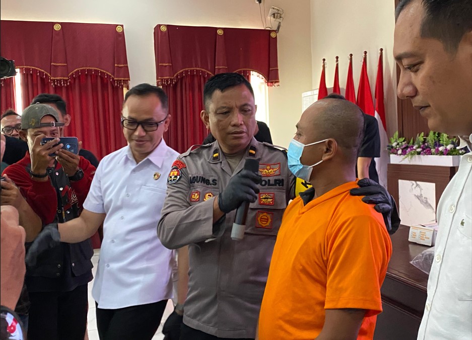 Polres Mojokerto Kota Berhasil Amankan Pelaku Penganiayaan Sadis Di Dawarblandong