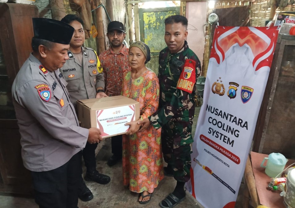 Cooling System Pilkada 2024, Polres Mojokerto Kota Gelar Jum'at Kamtibmas