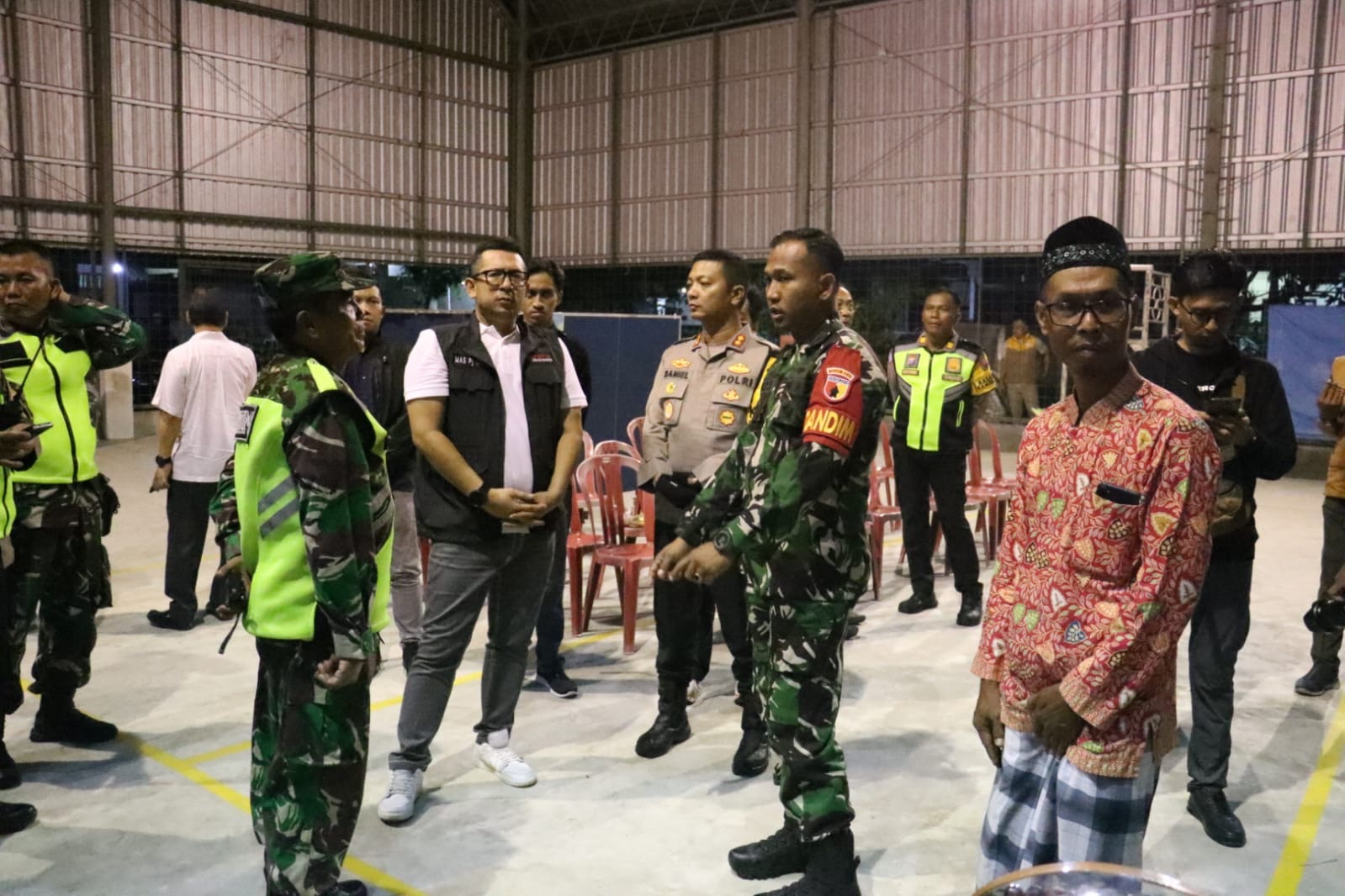Pastikan Kesiapan Lokasi Pemungutan Suara, Forkopimda Kota Mojokerto Cek TPS