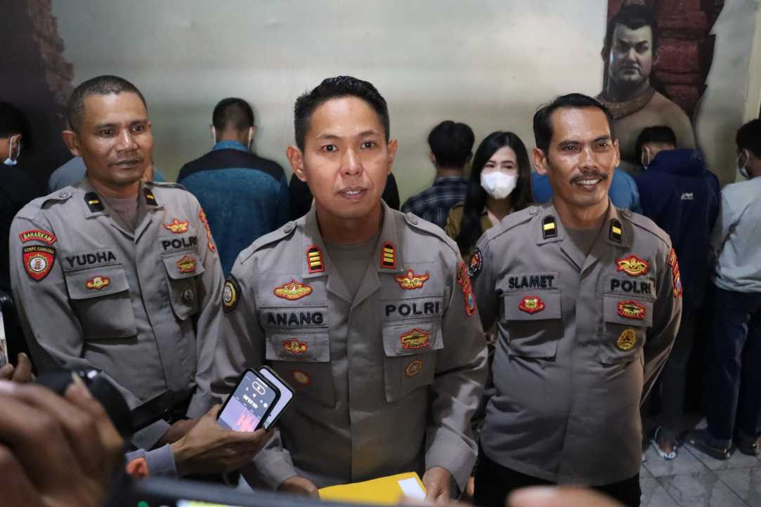 Polres Mojokerto Kota Amankan 15 Remaja Terlibat Perang Sarung